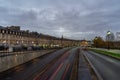 Street view in Bordeaux city, France Royalty Free Stock Photo