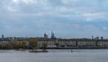 Street view in Bordeaux city, France. Royalty Free Stock Photo