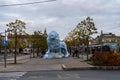 Street view in Bordeaux city, France. Royalty Free Stock Photo