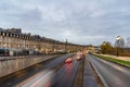 Street view in Bordeaux city, France. Royalty Free Stock Photo