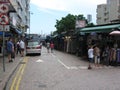 Street view of Stanley market, Stanley, Hong Kong Royalty Free Stock Photo