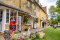 Street view of Chipping Campden, a small market town in Cotswolds area, England, UK Royalty Free Stock Photo