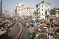 Street view in Chittagong, Bangladesh Royalty Free Stock Photo