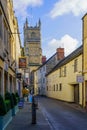 Street view in Cirencester Royalty Free Stock Photo