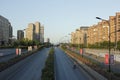 The street view in a common summer afternoon in Jiaxing