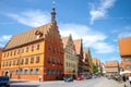 Street view of Dinkelsbuhl, one of the archetypal towns on the German Romantic Road.