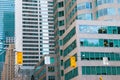 Street view, down town, Toronto, Ontario, Canada Royalty Free Stock Photo