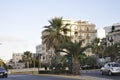 Heraklion, september 5th: Street View of Downtown Heraklion in Crete island of Greece