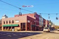 Street View, Downtown in Penn Yan, New York Royalty Free Stock Photo