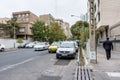 Street view in downtown of Tehran, Iran