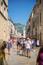 Street view of Dubrovnik, Croatia