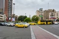 Street view of Ferdowsi street in Tehran, which is famous for money exchange in the downtown of Tehran, Iran