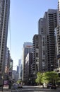 Toronto, 24th June: Street View of Financial District from Toronto of Ontario Province in Canada