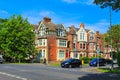 Street view of Folkestone town Kent UK