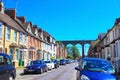 Street view from Folkestone town Kent UK