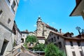 Street view of Fribourg, Switzerland Royalty Free Stock Photo