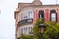 Street view and generic architecture in Malaga, Spain Royalty Free Stock Photo