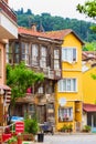 Street view from Heybeliada Princes island Turkey