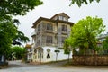 Street view from Heybeliada Princes island Turkey