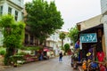 Street view from Heybeliada Princes island Turkey