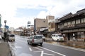 Street view of Higashi Chaya District Royalty Free Stock Photo