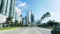 Street view of Highrises in the heart of Panama