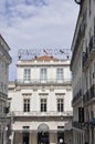 Lisbon, 14th July: Street View with Historic Building in Chiado District from Lisbon Portugal Royalty Free Stock Photo