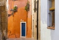 Street view in historic center of Tarragona,Spain.