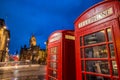 Street view of the historic Royal Mile, Edinburgh Royalty Free Stock Photo