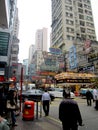 Street view in Hong Kong