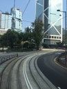 The street view of Hongkong Royalty Free Stock Photo