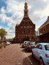 Street view in Hoorn, Netherlands