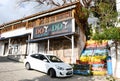 Street view in Kalkan, Turkey. Royalty Free Stock Photo