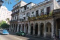 Street view from La Havana Center, dairy cuban life