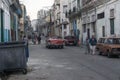La Havana, Cuba, January 8, 2017: street view from La Havana Vieja. General Travel Imagery Royalty Free Stock Photo