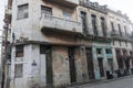 La Havana, Cuba, January 8, 2017: street view from La Havana Vieja. General Travel Imagery Royalty Free Stock Photo