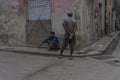 La Havana, Cuba, January 8, 2017: street view from La Havana Vieja. General Travel Imagery Royalty Free Stock Photo