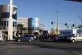 Street view of Las Vegas Convention Center Royalty Free Stock Photo