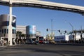 Street view of Las Vegas Convention Center Royalty Free Stock Photo