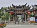 Street view local in Furong Ancient Town Furong Zhen, Hibiscus Town, China