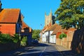 Street view of Lydd town Kent United Kingdom