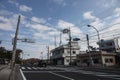 Street view in Manzamo, Okinawa Royalty Free Stock Photo