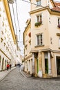 Street view in the Old City of Graz in Austria