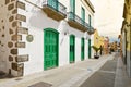 Street View of Old Town of Aguimes in Gran Canaria.