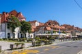 Street view in the old town center of Maribor, Lower Styria, Slovenia Royalty Free Stock Photo