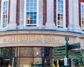 Street view over Bettys Tea Rooms, York, England Royalty Free Stock Photo