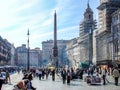 Street View Of the Piazza Navarone In Rome, Italy