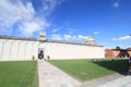 Sky, landmark, historic, site, wall, daytime, grass, estate, palace, stately, home, cloud, facade, building, national, trust, for,