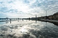 Street view of Place De La Bourse in Bordeaux city