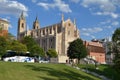 Street View of Roman Church of San JerÃÂ³nimo el Real in Madrid, Spain